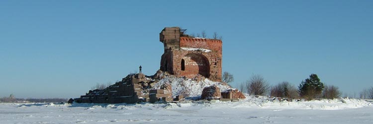 Руины форта Павел. фото Д.Шелехова